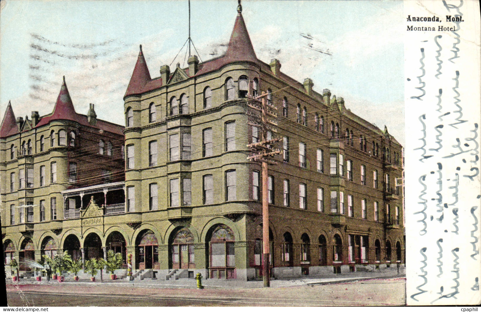 CPA Anaconda Mont Montana Hotel