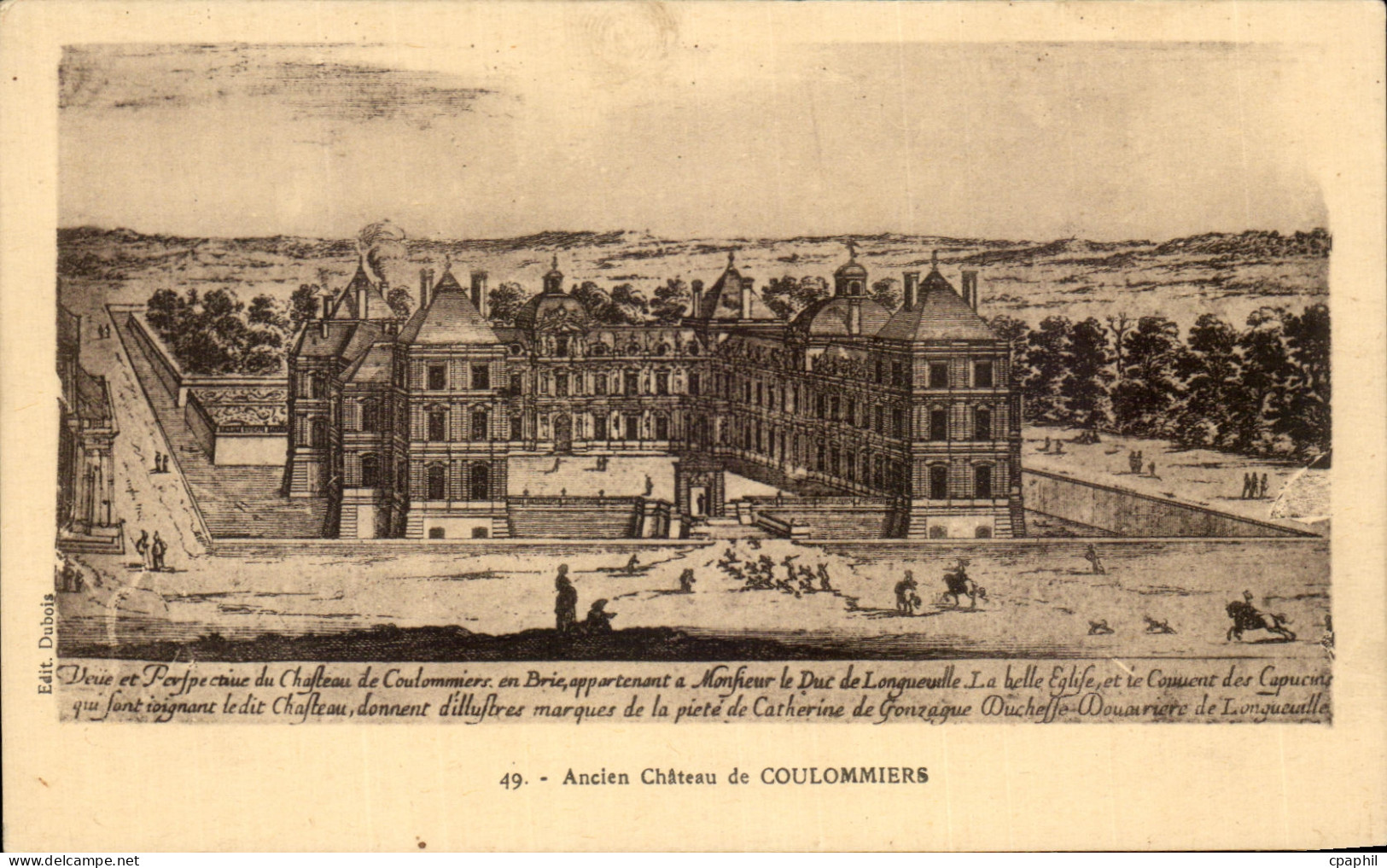CPA Ancien Chateau de Coulommiers