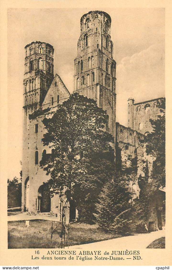 CPA Ancienne Abbaye de Jumieges