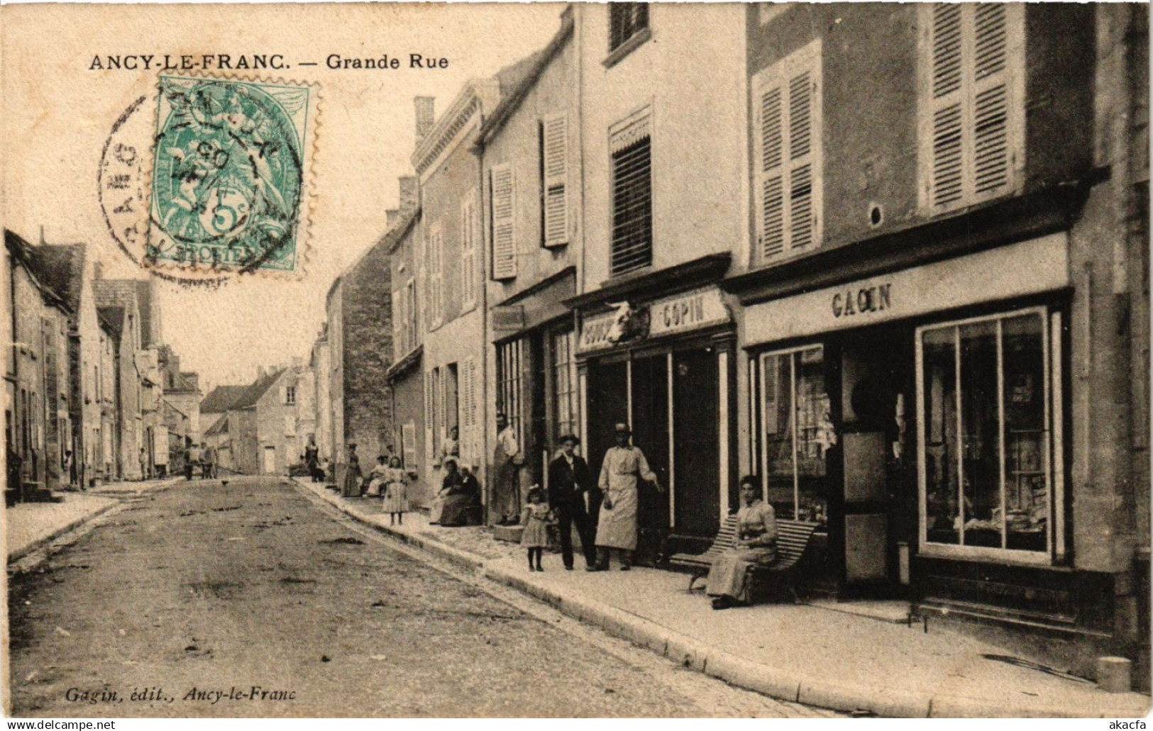 CPA ANCY-le-FRANC - Grande Rue (357671)