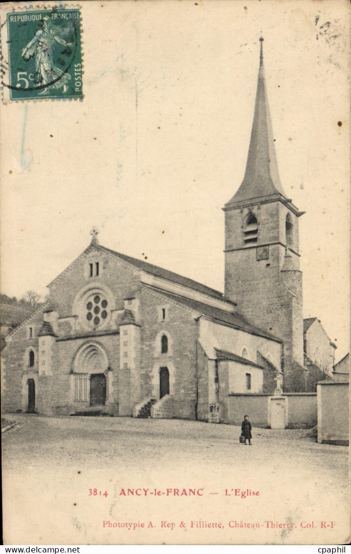 CPA Ancy Le Franc L'Eglise
