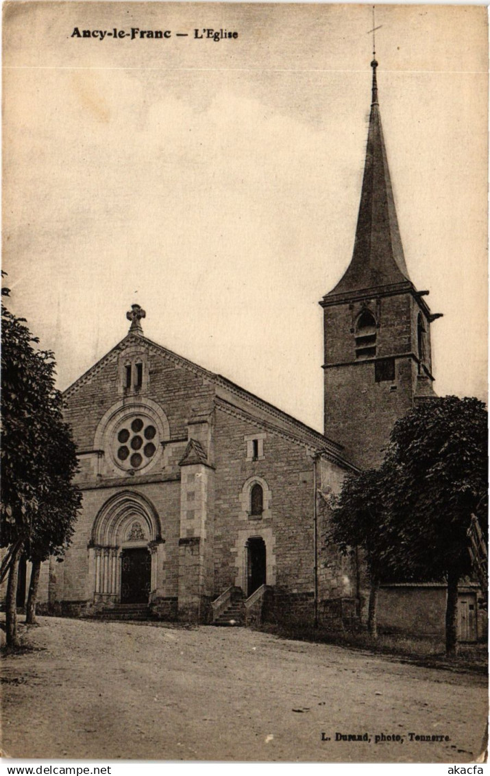 CPA ANCY-le-FRANC - L'Église (658787)