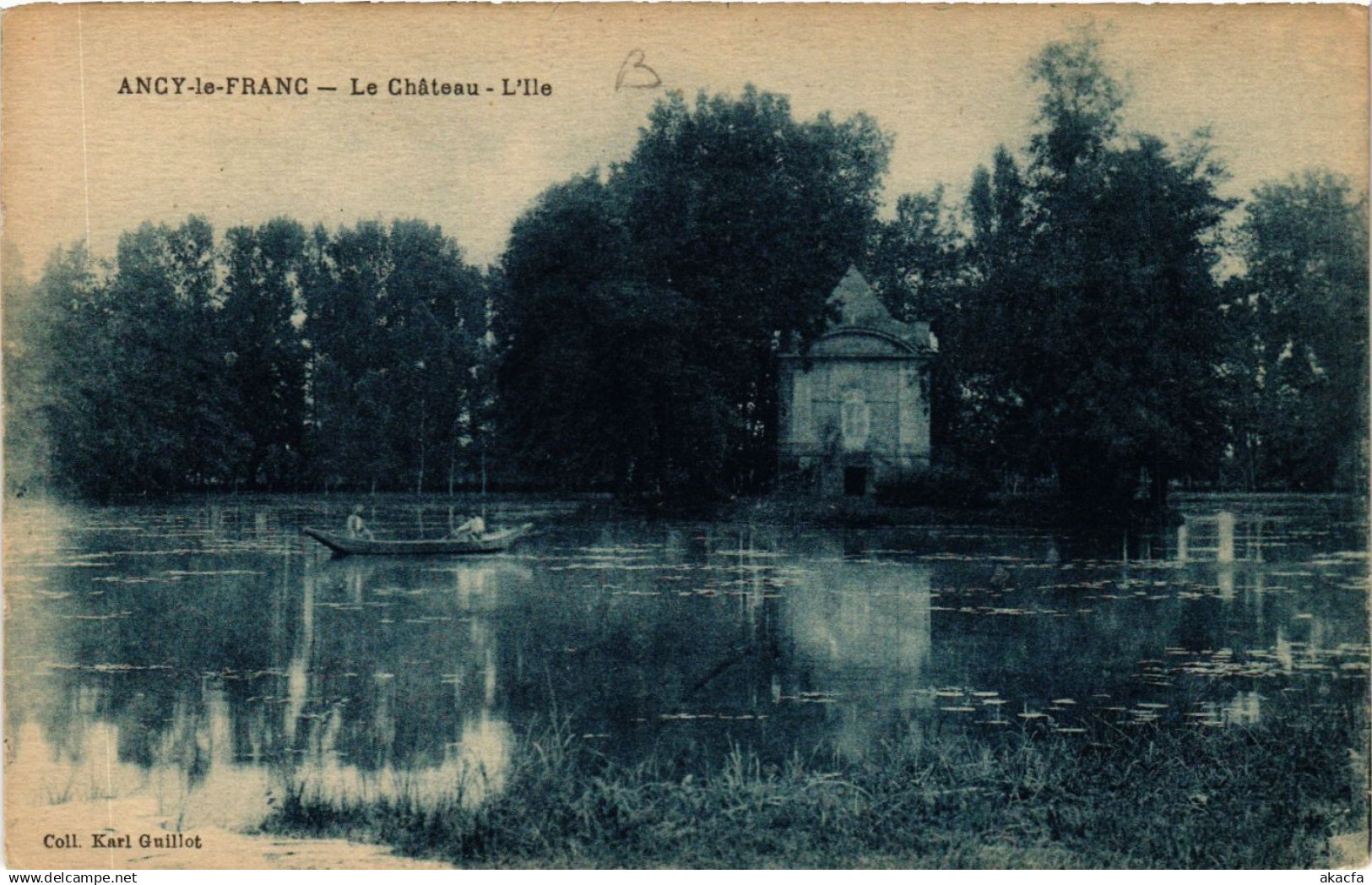CPA ANCY-le-FRANC - Le Chateau - L'Ile (658893)