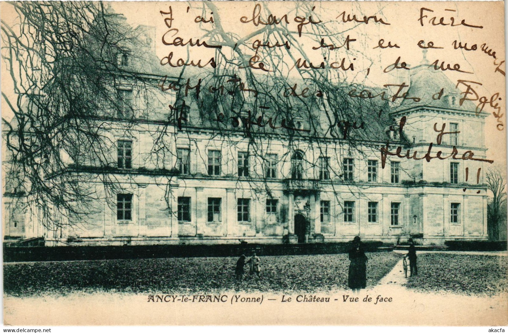 CPA Ancy-le-Franc Le Chateau-Vue de face FRANCE (1451996)