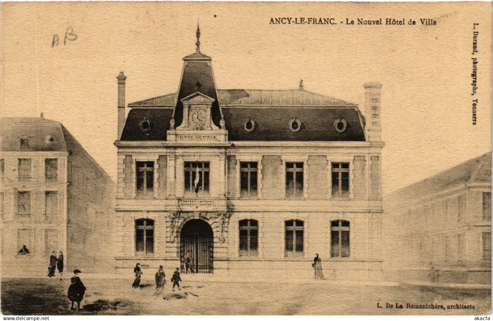 CPA ANCY-le-FRANC - Le Nouvel Hotel de Ville (658813)