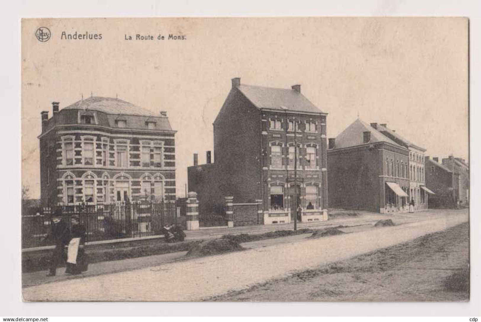 CPA anderlues  1907
