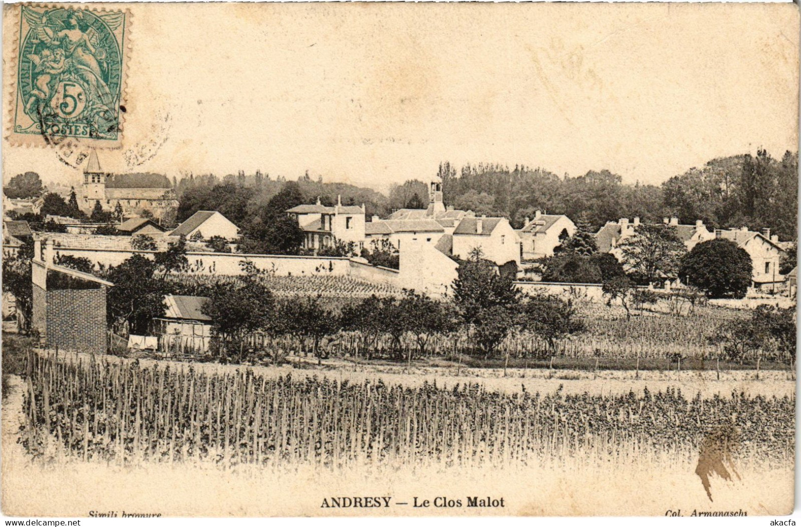 CPA Andresy Le Clos Malot FRANCE (1378334)