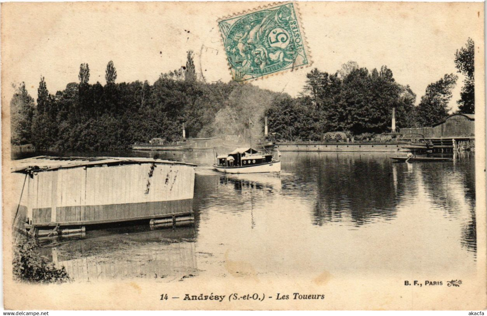 CPA ANDRESY - Les Tourneurs (246917)