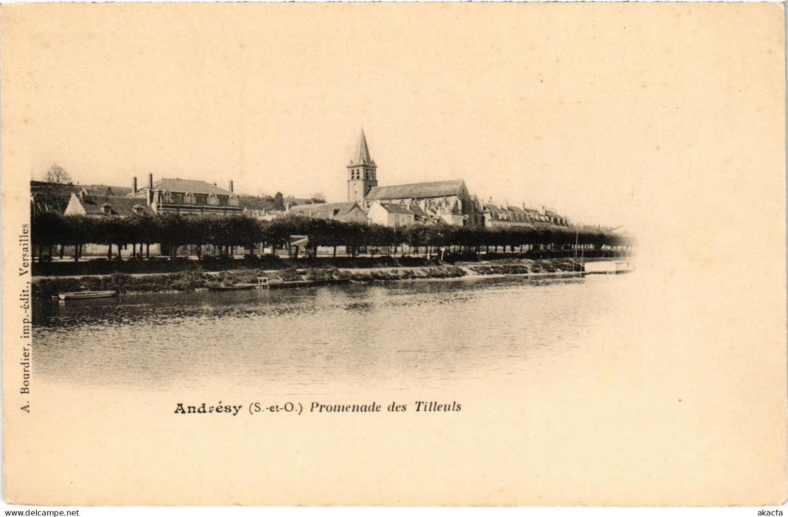 CPA Andresy Promenade des Tilleuls FRANCE (1378316)