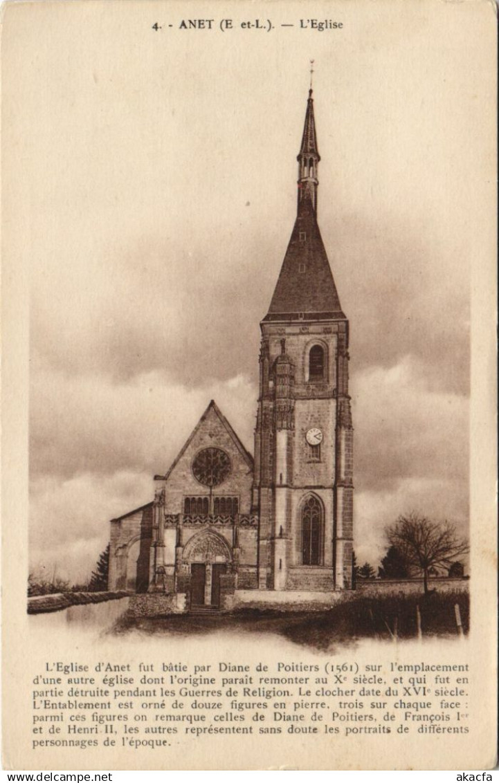 CPA Anet Eglise FRANCE (1154385)