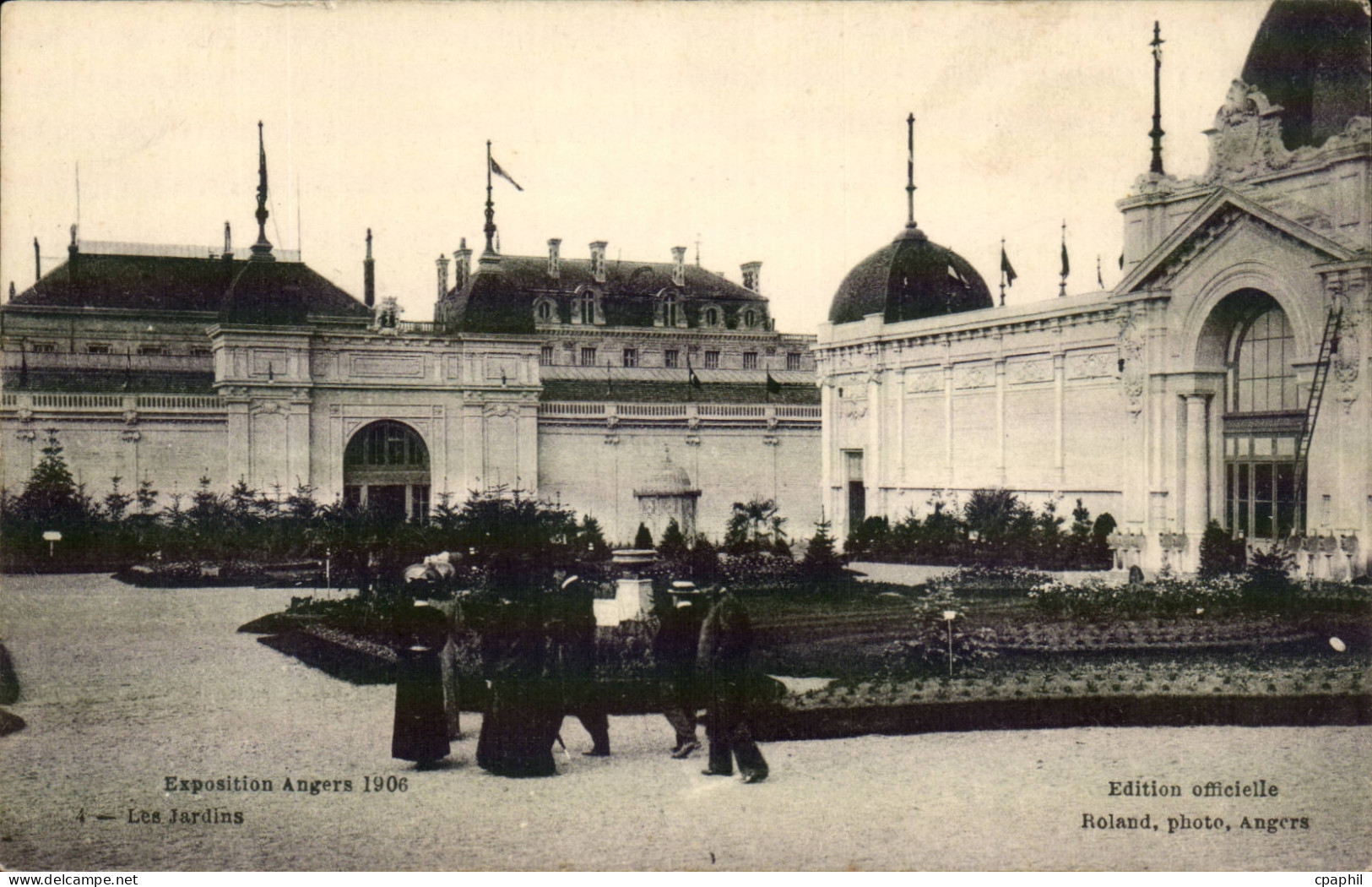 CPA Angers Exposition Angers 1906