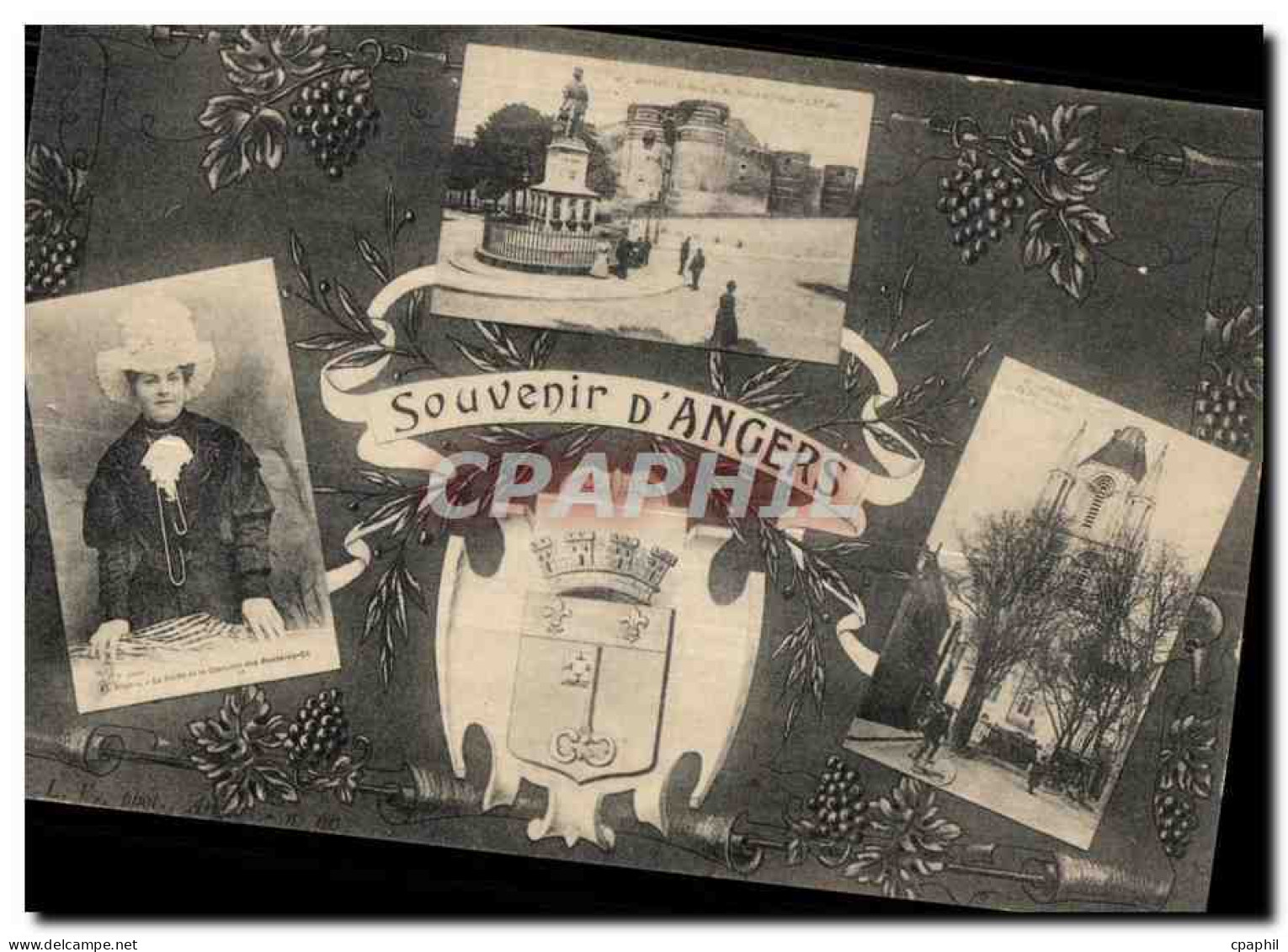 CPA Angers Souvenir