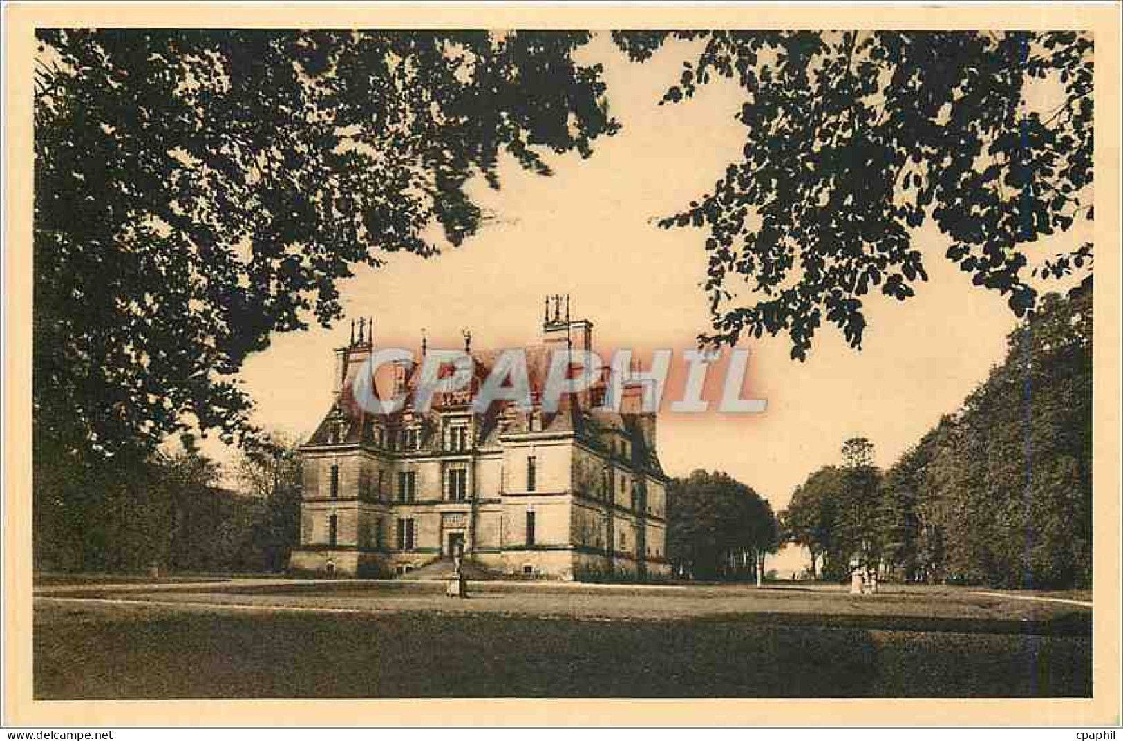 CPA ANGERVILLE-BAILLEUL-LE CHATEAU