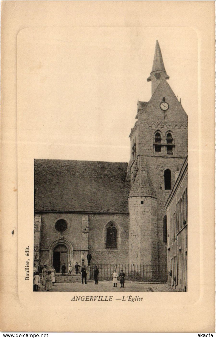 CPA ANGERVILLE - L'Église (384972)