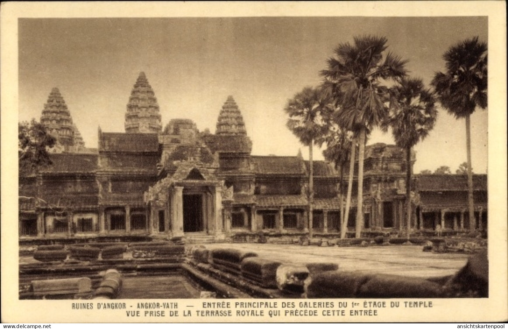CPA Angkor Wat Kambodscha, Buddhistischer Tempel