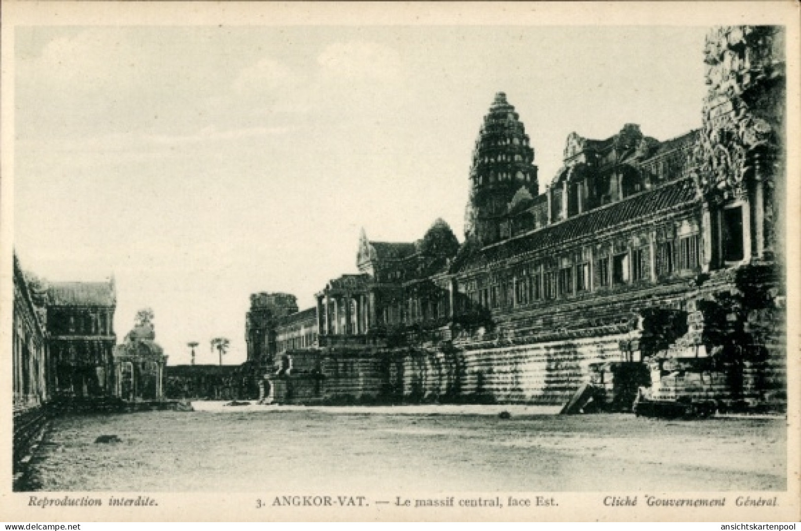 CPA Angkor Wat Kambodscha, Zentralmassiv