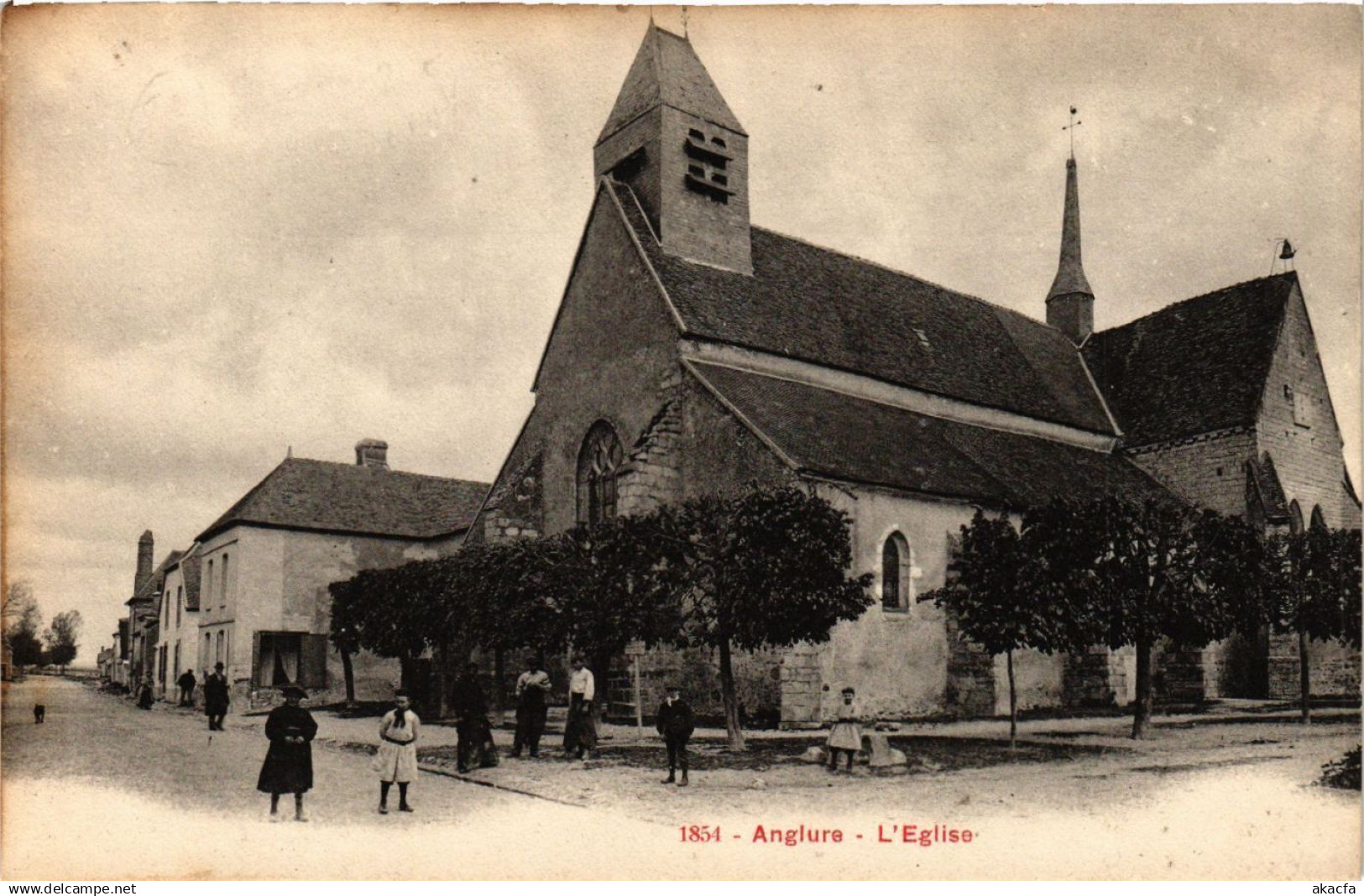 CPA ANGLURE - L'Église (363930)