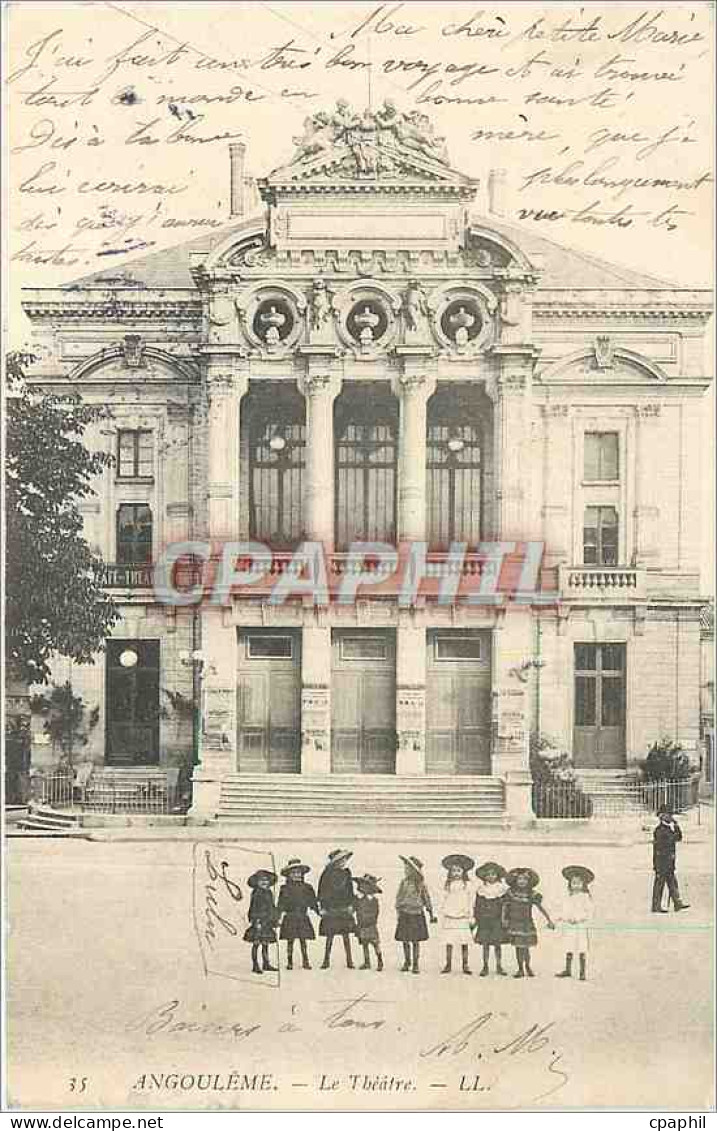 CPA Angouleme Le Theatre Enfants