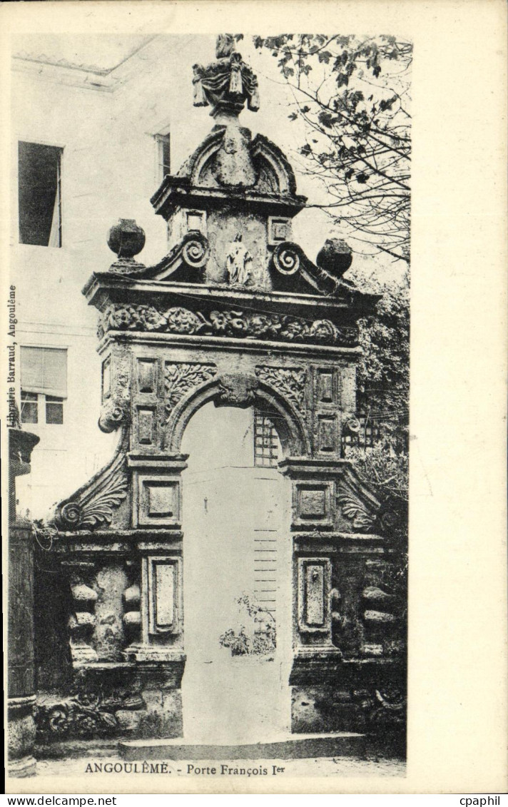 CPA Angouleme Porte Francois 1er