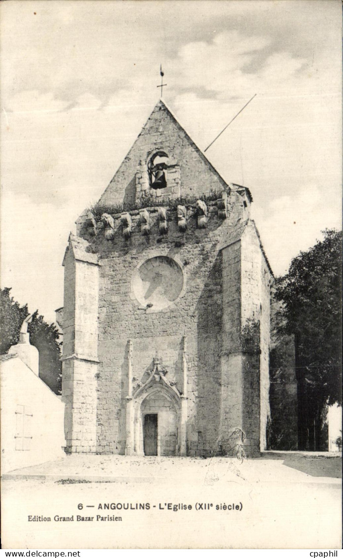 CPA Angoulins L'Eglise