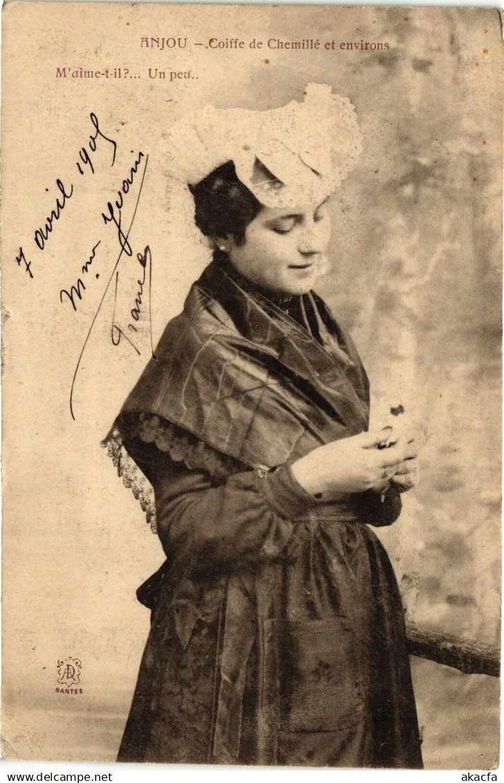 CPA ANJOU-Coiffe de CHEMILLE et Env. (189935)