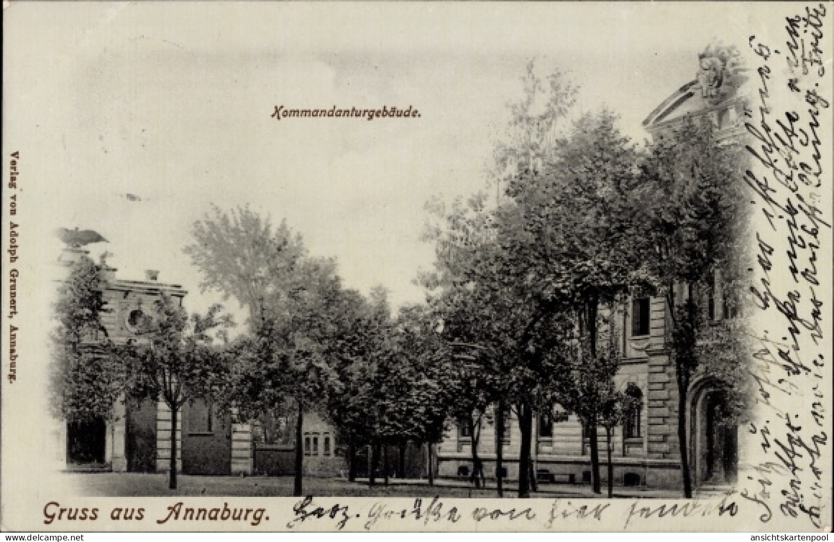 CPA Annaburg Saxe Anhalt, Kommandanturgebäude