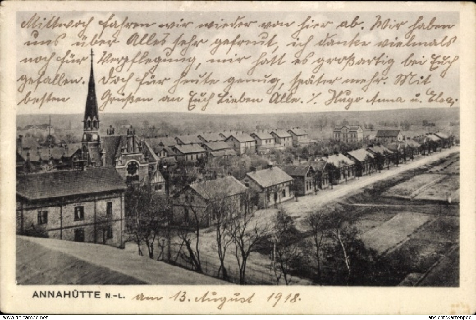 CPA Annahütte Schipkau in der Niederlausitz, Gesamtansicht