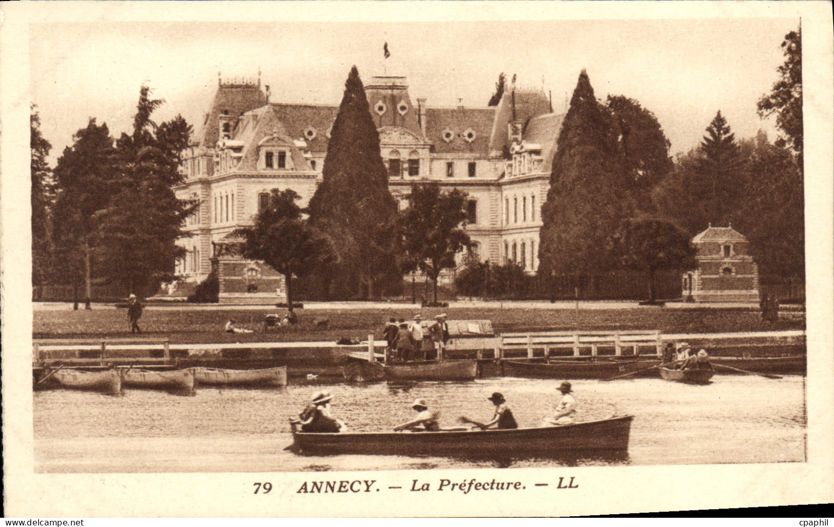 CPA Annecy La Prefecture