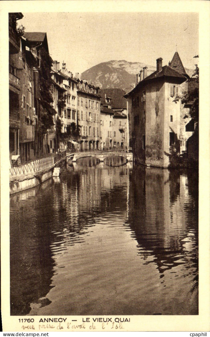 CPA Annecy Le Vieux Quai