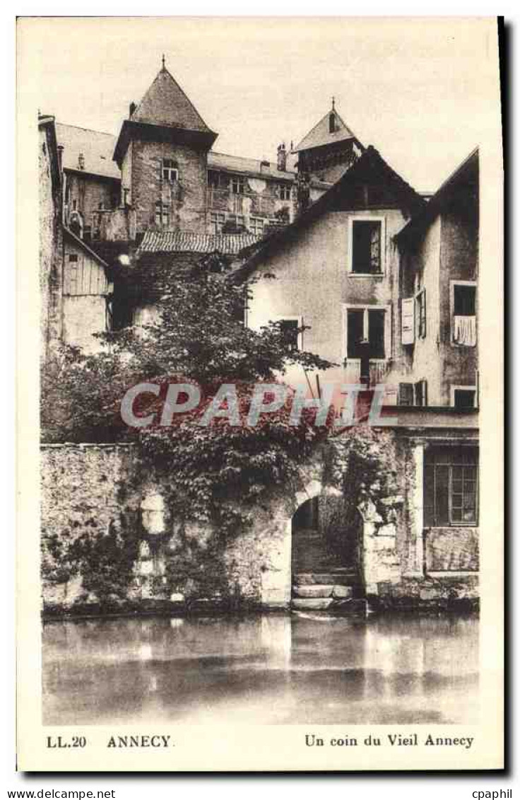 CPA Annecy Un coin du Vieil Annecy