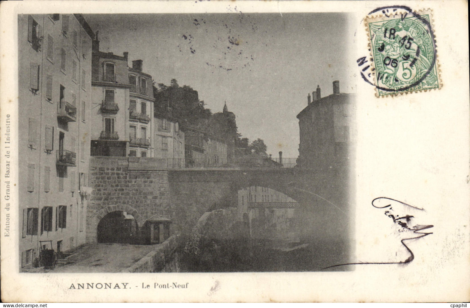 CPA Annonay le Pont Neuf