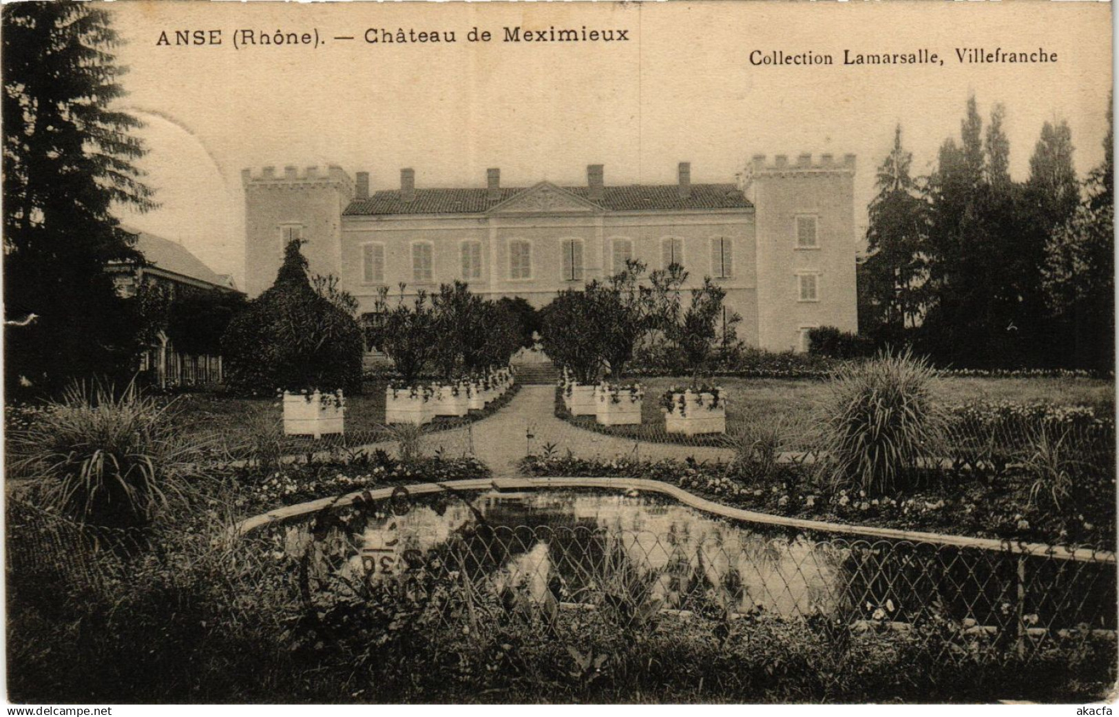 CPA ANSE - Chateau de Meximieux (367460)