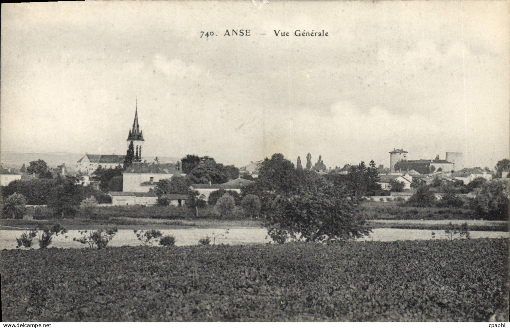 CPA Anse Vue Generale