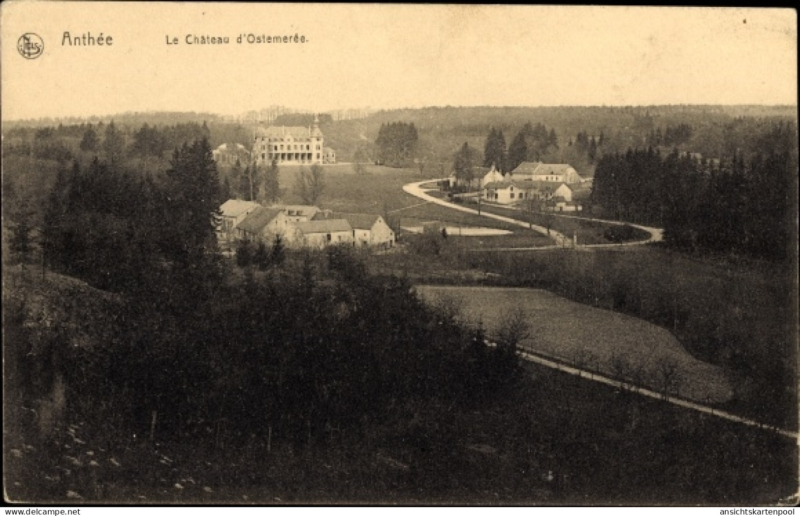 CPA Anthée Onhaye Wallonien Namur, Château de Ostemerée