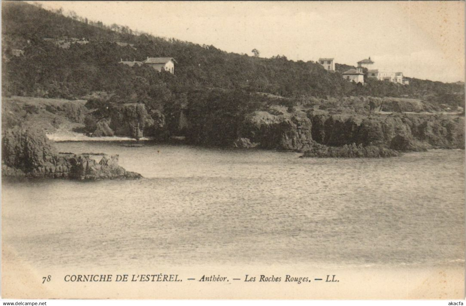CPA ANTHEOR Les Roches Rouges - Corniche de l'Esterel (1110407)