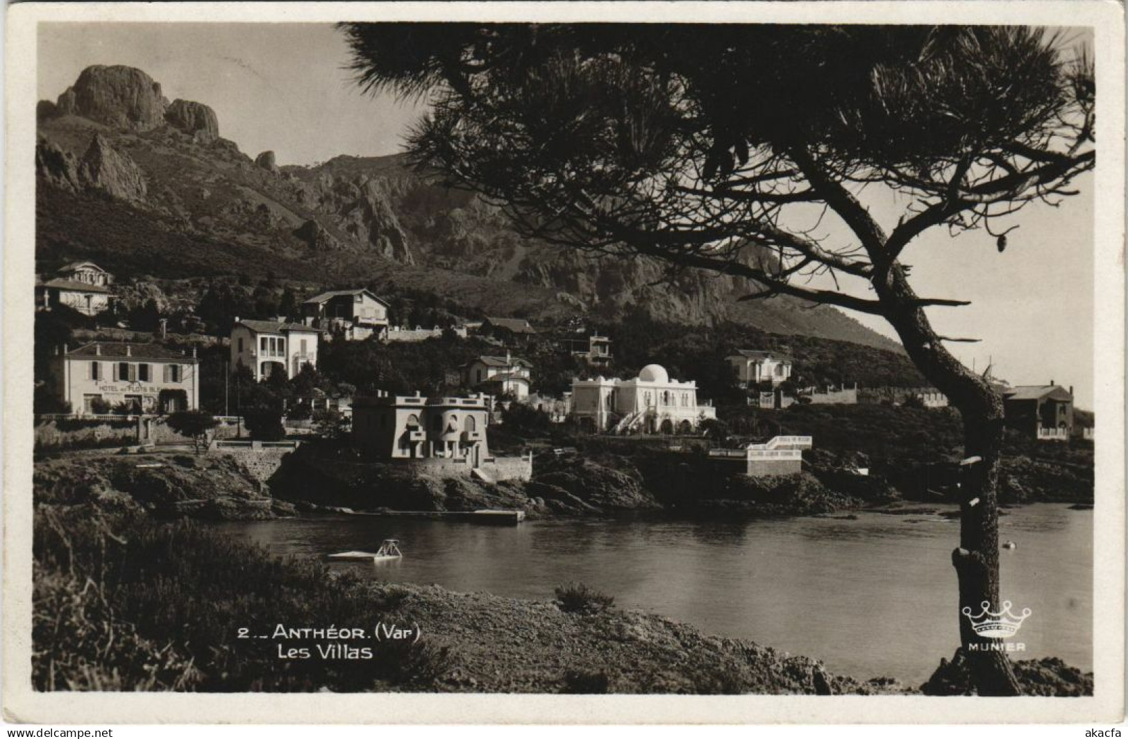 CPA ANTHEOR Les Villas (1111445)