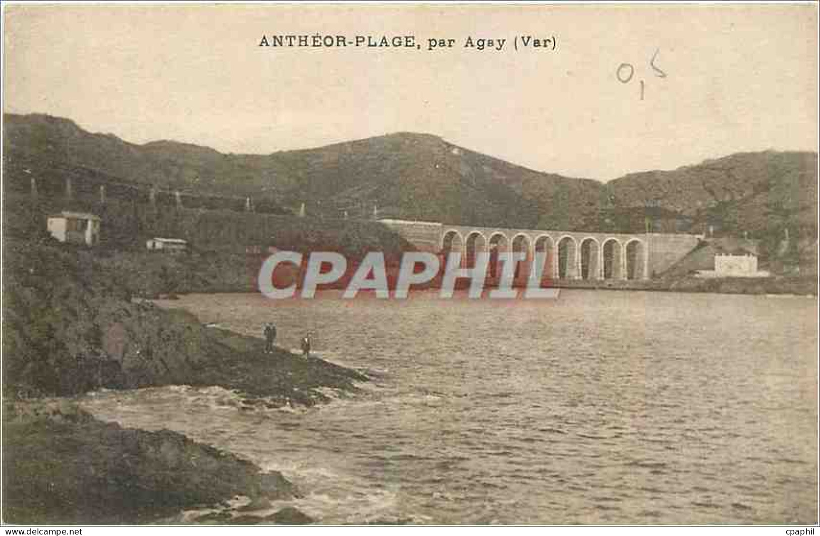 CPA Antheor Plage par Agay Var