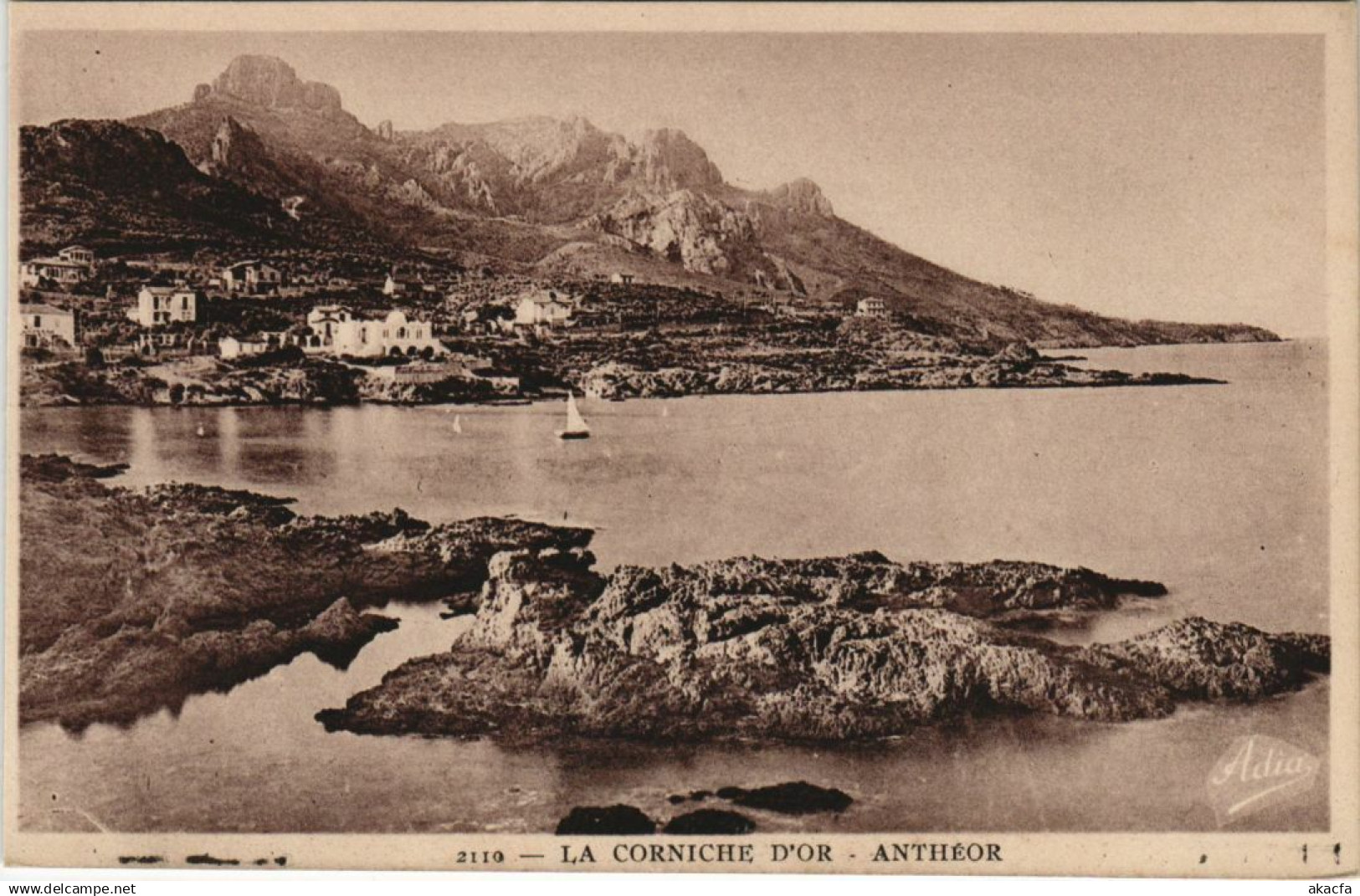 CPA ANTHEOR Vue Generale - La Corniche d'Or (1112707)