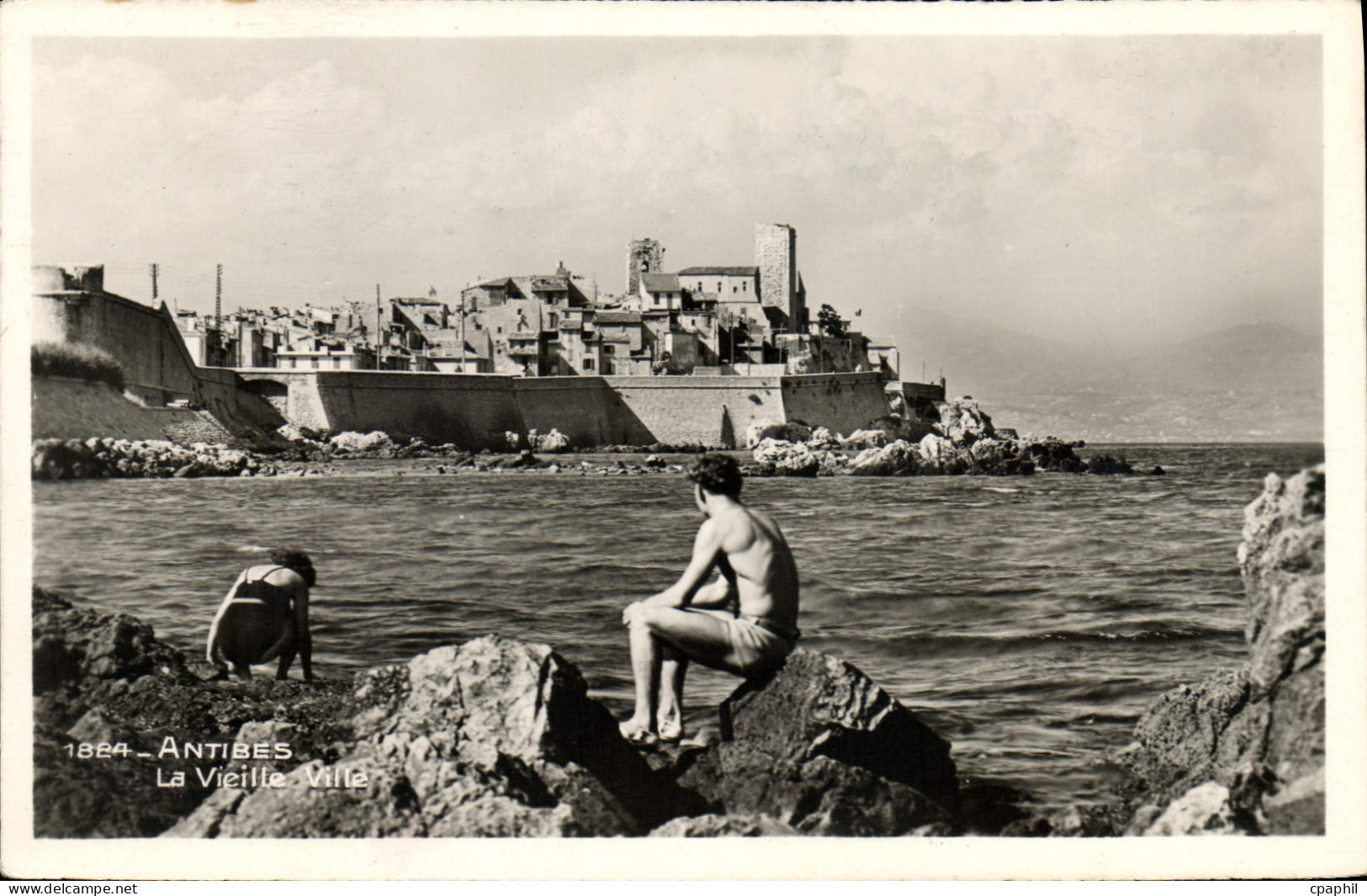 CPA Antibes La Vieille Ville