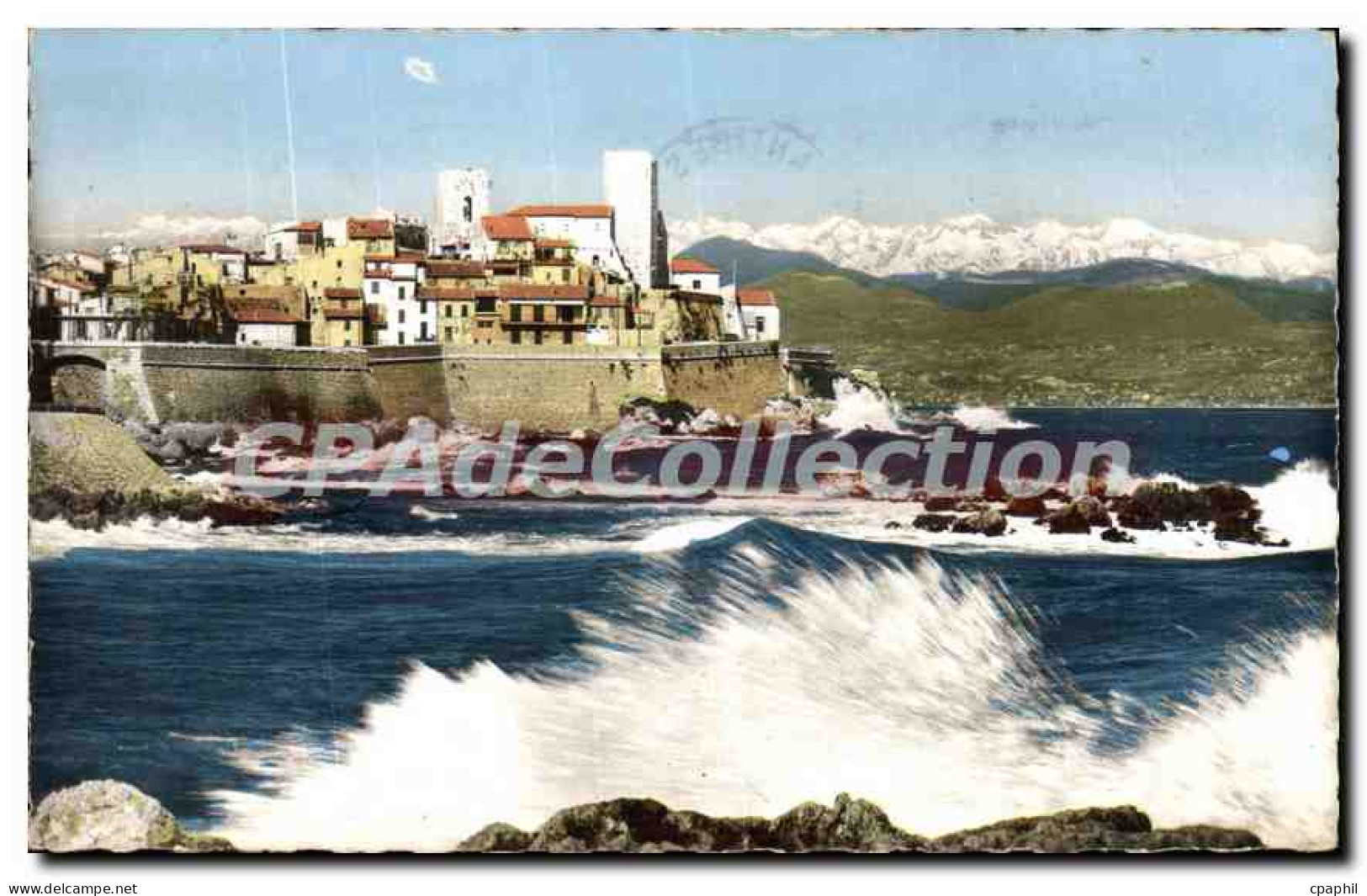 CPA Antibes La Vieille Ville Et Ses Remparts