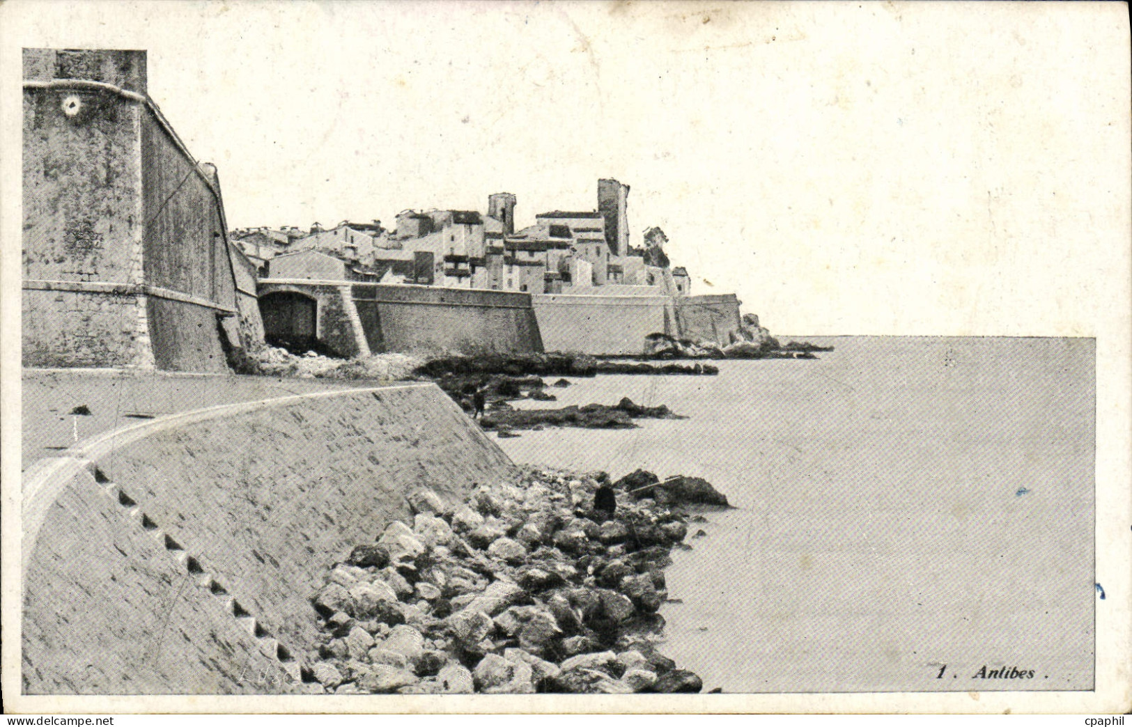 CPA Antibes Le Fort d'Antibes