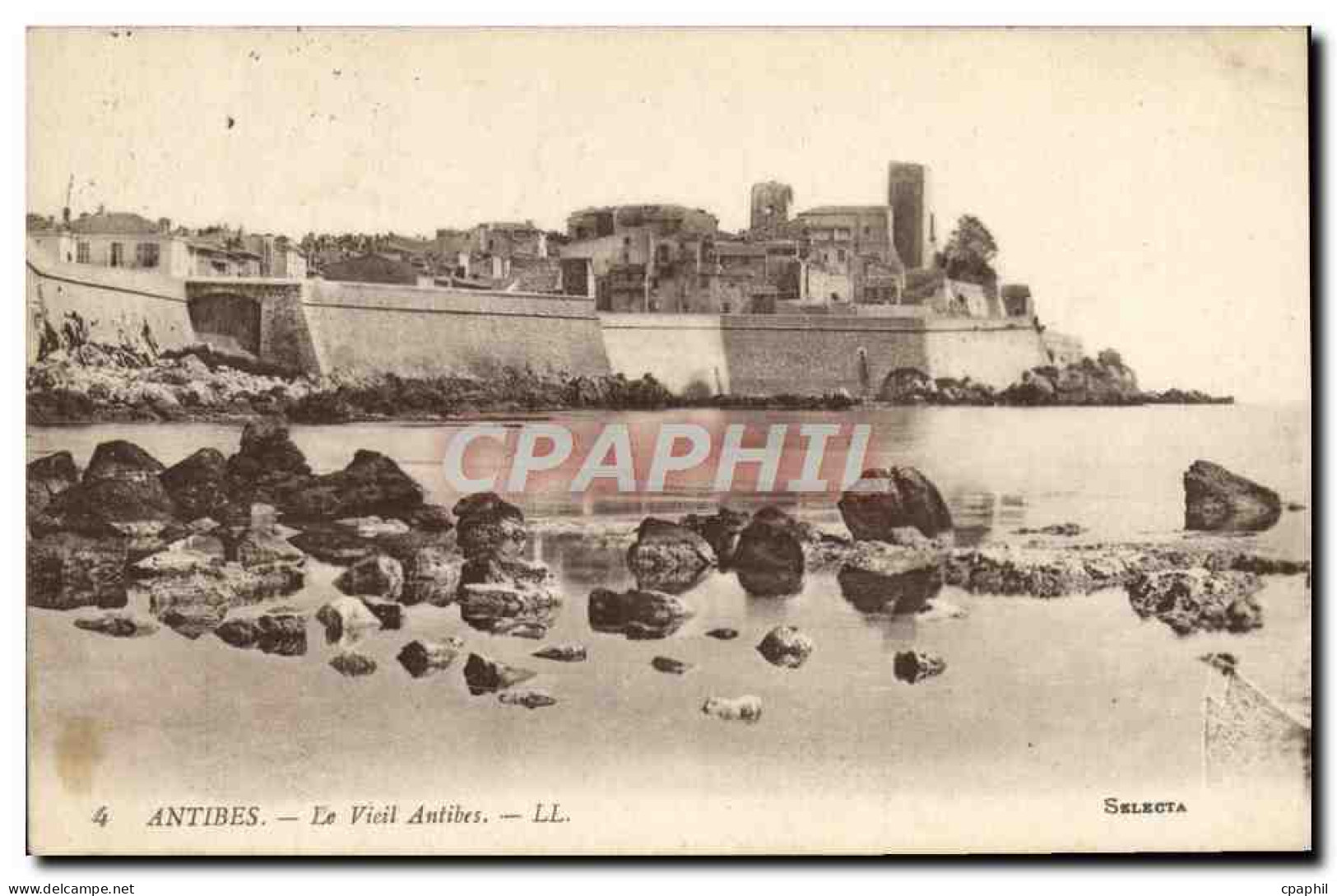 CPA Antibes Le Vieil Antibes