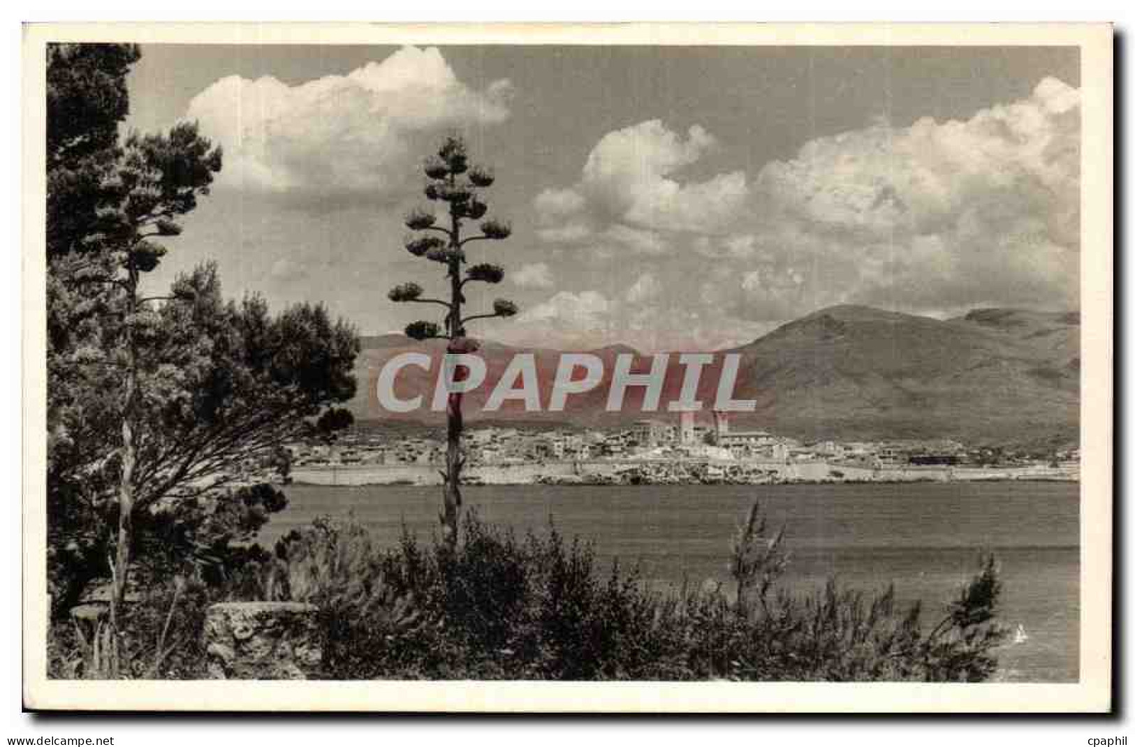CPA Antibes Vue generale