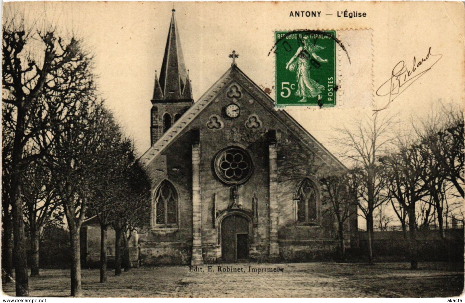 CPA ANTONY L'Église (413504)
