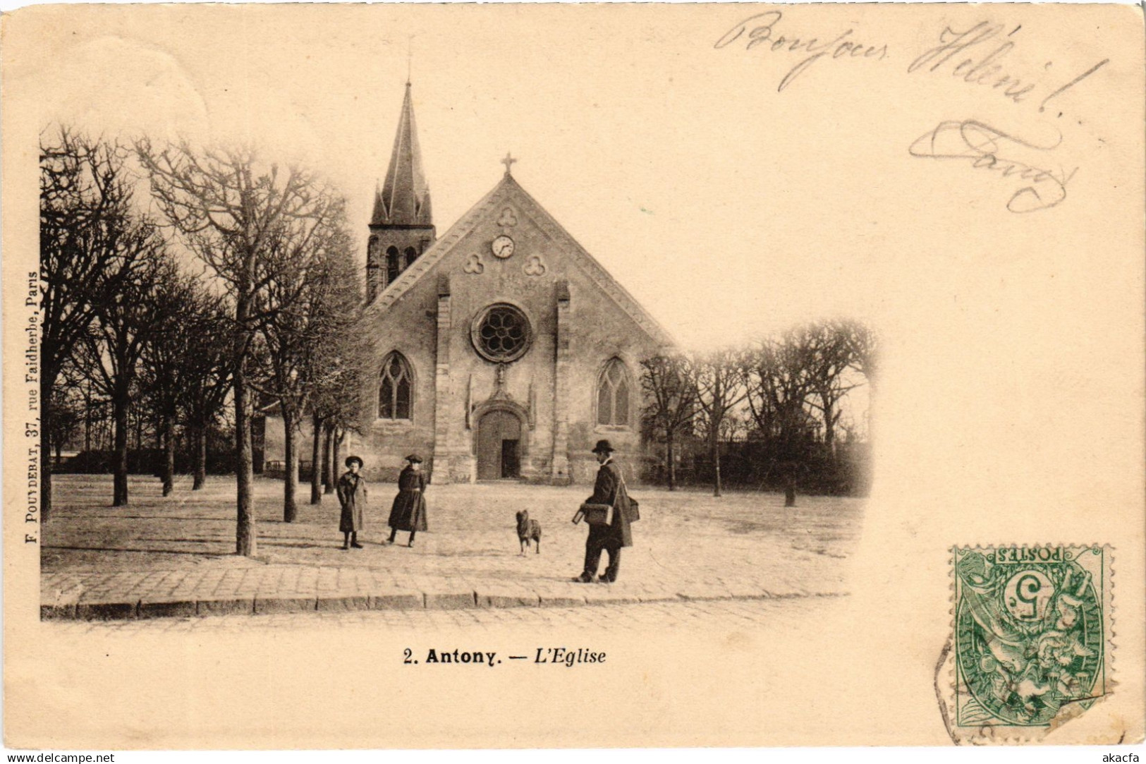 CPA Antony L'Eglise FRANCE (1306625)