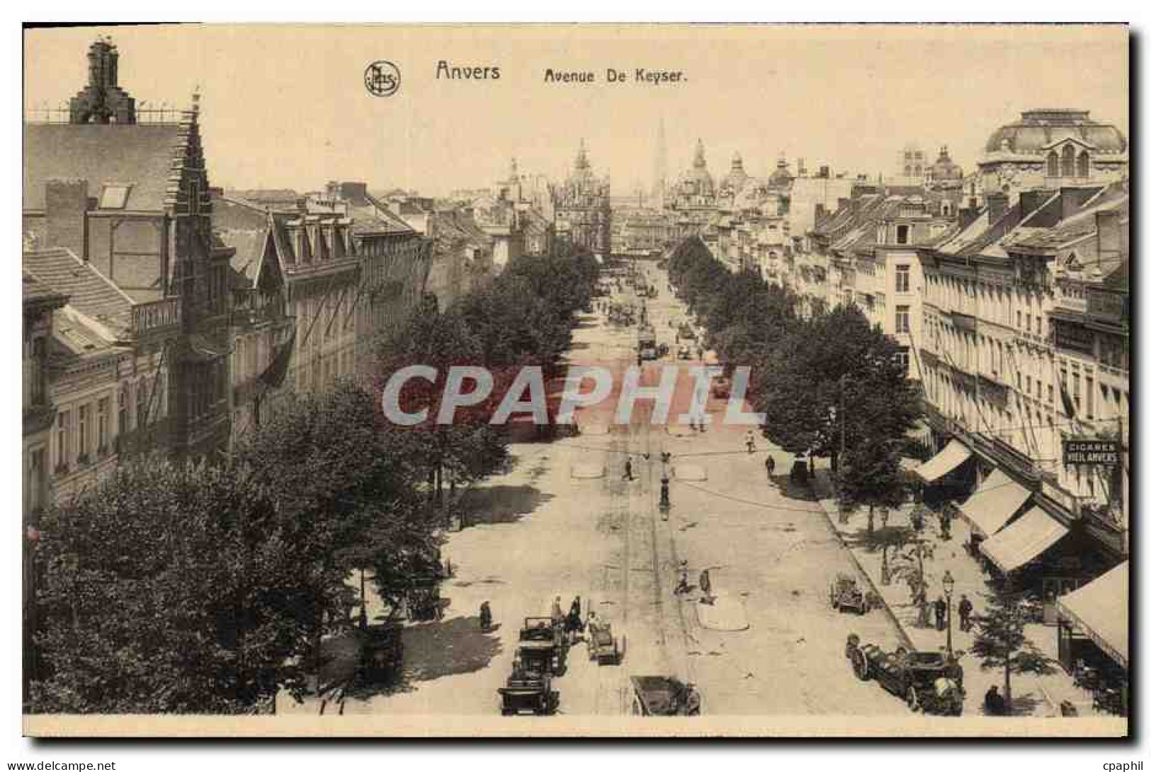 CPA Anvers Avenue De Keyser