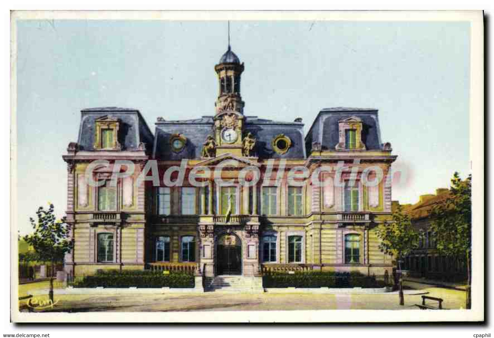 CPA Anzin L'Hotel De Ville
