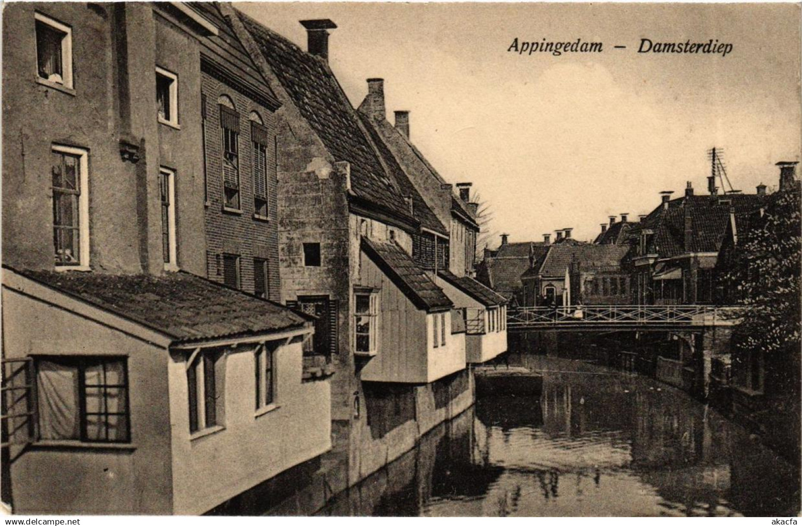 CPA APPINGEDAM Damsterdiep NETHERLANDS (705965)