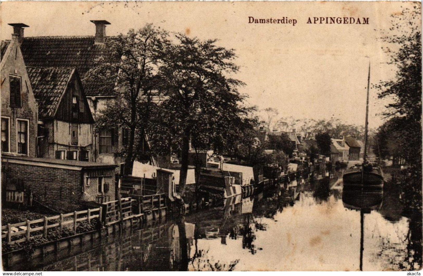 CPA APPINGEDAM Damsterdiep NETHERLANDS (705969)