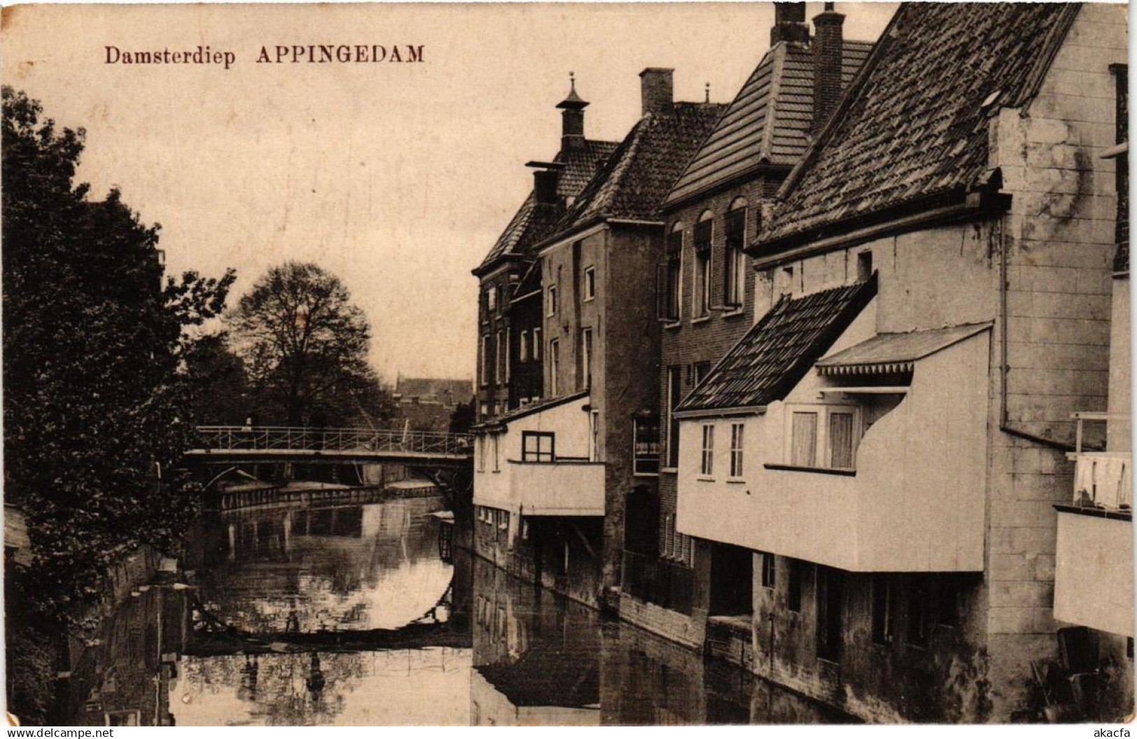 CPA APPINGEDAM Damsterdiep NETHERLANDS (705971)